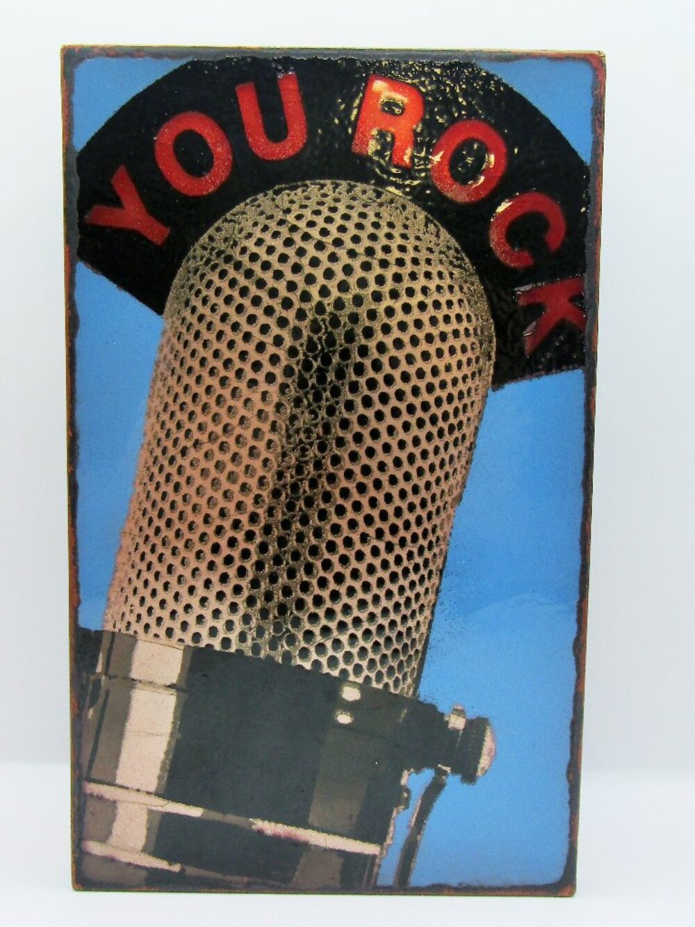 Houston Llew "You Rock" Bob Dylan Spiritile Art